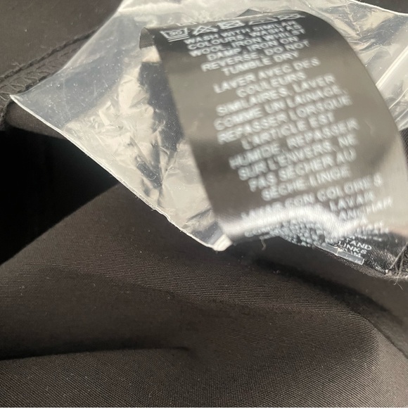 Topshop Black Lace Sleeve Bodycon Dress Size 6 - Picture 6 of 7